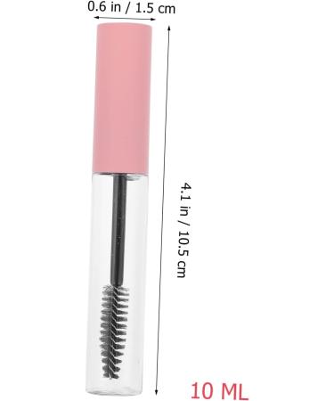LALADEFIEE 10pcs Mascara Empty Tube Eyelash Fluid Tubes Eyelash Cream Mascara Tube Eye Gloss Liquid Tube Pink 1 g (Pack of 1) Pink - Buy Online on GoSupps.com