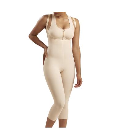 Marena Recovery Mid-Calf-Length Girdle High-Back, Stage 2 (pull on), M, Beige Beige Medium - Buy Online on GoSupps.com