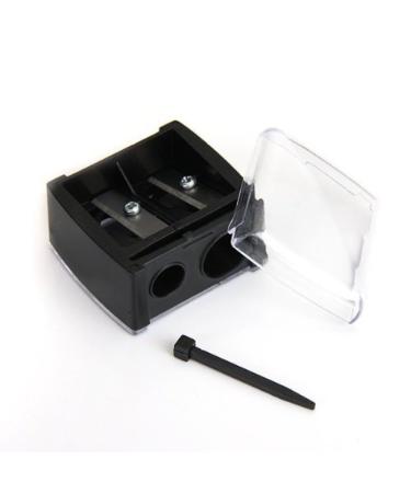 Precision Cosmetic Pencil Sharpener for Eyebrow & Eyeliner - Dual Hole Sharpener for Perfect Application | International Shipping Available - Buy Online on GoSupps.com