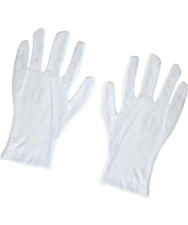 FRCOLOR Cotton Work Gloves 18 Pairs Cotton Gloves Factory Gloves White Gloves Lengthen Work White Work Gloves - Buy Online on GoSupps.com