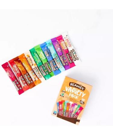 Beanies Flavored Coffee Variety Pack - 144 Individual Sachets 2kcal per Serving Gluten-Free Sugar-Free Vegan Instant Coffee 12 Sachets x 12 Pack with FREE-150 SUGAR SACHETS  - Buy Online on GoSupps.com