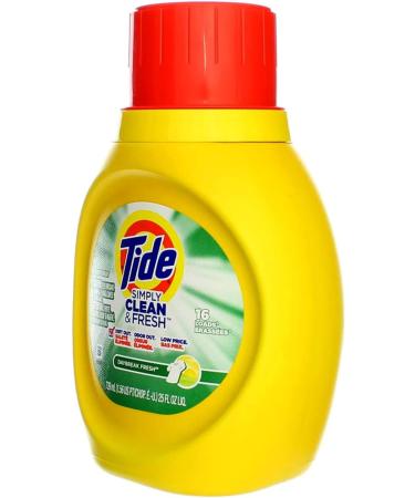 Buy Tide Simply Clean and Fresh Daybreak Fresh Scent Liquid Laundry Detergent - 25 oz (6 Pack) | International Shipping Available - Buy Online on GoSupps.com