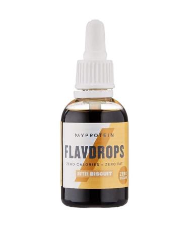 Myprotein FlavDrops Protein Whey Butter Biscuit 50ml 1g
