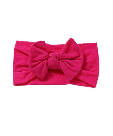 Buy Guifier 8-Piece Nylon Baby Headband Set | Soft Bow Hair Bands for Newborns & Toddlers | Stylish Turban & Knotted Headwraps for Girls - Buy Online on GoSupps.com