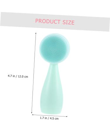 POPETPOP Silicone Face Brush Multi-Function Exfoliating Brush Multi-Function Face Cleaner Facial Cleaning Brush Household Face Brush Portable Face Brush Silica Gel Handle Manual 12x4.5cm - Buy Online on GoSupps.com