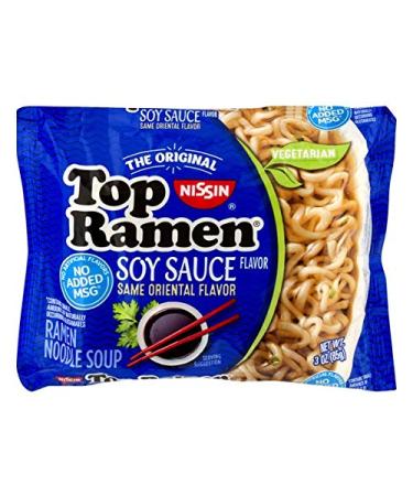 Nissin Top Ramen Noodle Soup, Oriental, 3 Ounce (Pack of 24)