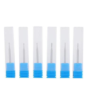 6pcs Tungsten Steel Nail Art Manicure Drill Electric Manicure Grinding Head Manicure Tool for Nail Art(1 4 mm) 1.4 mm