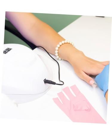 Healeved 6 Pairs Nail Gloves Nail Art Supplies Gel Manicure Gloves Cotton Gloves for Manicures Protective Gloves Uv Prevention Gloves Nail Uv Gloves Polyester Fingerless Grill Lamp - Buy Online on GoSupps.com