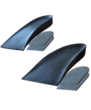 Squat Heel Wedges Lifts Inserts Insoles for squats (15mm-21mm Medium)