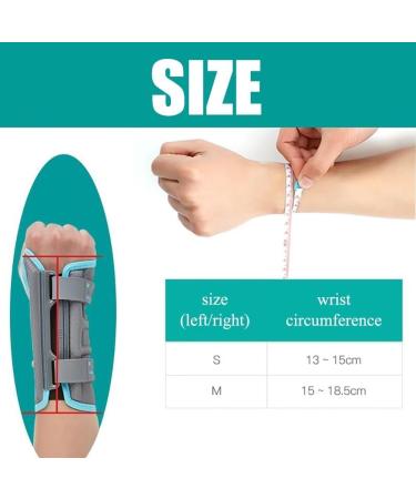 FoRes Inflatable Wrist Brace - 4-Way Compression Support for Tendonitis Arthritis & Carpal Tunnel - Breathable Mesh - Medium Right Hand - Buy Online on GoSupps.com
