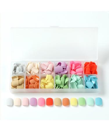 PLCPDM 1Box French Press on s Set s Art Craft Manicure Elegant Decorations for Girls and Women - Buy Online on GoSupps.com