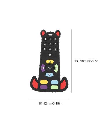 Remote Control Teething Toy  Soft Silicone Baby Chew Toys Relieve Sore Gums Versatile Enhances Oral Fit Reusable for Boys for Daily(Bear Model) - Buy Online on GoSupps.com
