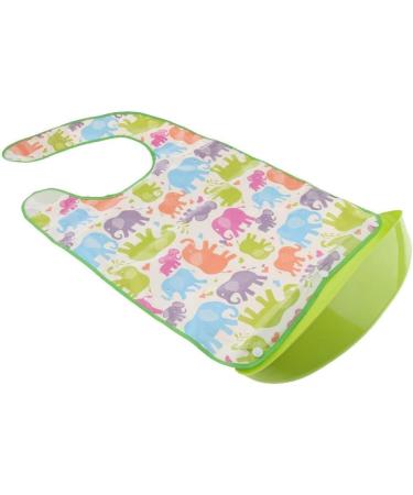 Milageto Large Adult Bib Reusable Washable Waterproof Eating Crumb Catcher X-Large - Buy Online on GoSupps.com
