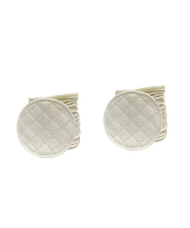 TOYANDONA 24 Pcs Washable Breastfeeding Pads - White Bra Pads for Comfort & Ease - Ideal for Nursing Moms - Buy Online on GoSupps.com