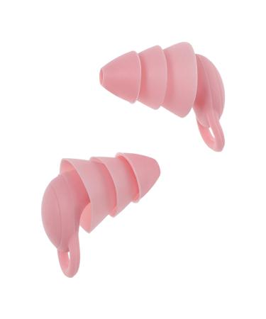 1 Pair Anti Noise Earplugs Anti-Noise Earplugs Sleeping Earplugs Sound Insulation Earplugs Noise Canceling Earplugs Dormitory Supplies Students Earplugs Ear Plugs Pink