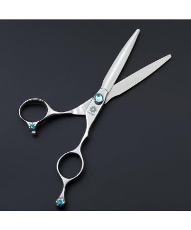 Dream Reach 5.5" Lefty Left Handed Professional Hairdressing Cutting Shears Scissors - Straight Edge Barber Hair Shears Japan 440C - Perfect for Hairstylist Hairdresser and Home Use (Set-03) C-Silver-6.0 - Buy Online on GoSupps.com