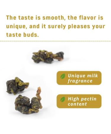 LWXLJMJZC-Taiwan Alishan Jinxuan Oolong Tea-150g (75 cups) Chinese Oolong Tea-Creamy Flavor Loose Leaf Oolong Tea - Buy Online on GoSupps.com