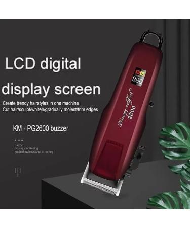 Professional Retro Hair Clippers with LED Screen & USB Charging - Men's Electric Hair Trimmer for Precise Grooming - Buy Online on GoSupps.com