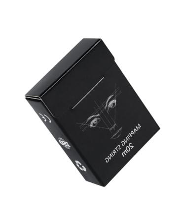 1box Auxiliary Mapping Supplies Makeup Tattooing Salon Embroidered Rulers Manual Practical 6x4.5cm Black