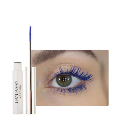 Allbestaye Colorful Mascara Waterproof Fine Brush Green Black White Eyelashes Long-lasting 05#
