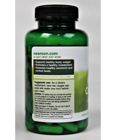 Swanson Garcinia Cambogia 250mg 120 Veg Caps - Natural Weight Loss Support - Buy Online on GoSupps.com
