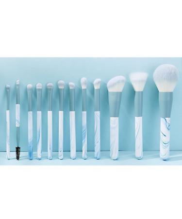DFHBFG 12 Makeup Brushes Set Complete Set of Loose Powder Brushes Beauty Tools Eyeshadow Set Blade Brushes 1 D