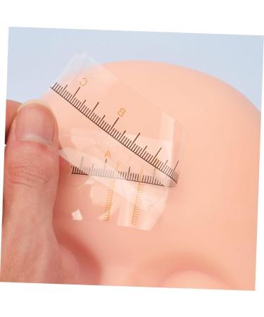 VINTORKY Eyebrow Stencil 50pcs Makeup Rulers Yellow Stencils Stencil Women Template Trimmer Stamp Sticker Kit for Brow Diy 18.00X3.80X0.10CM Yellow - Buy Online on GoSupps.com
