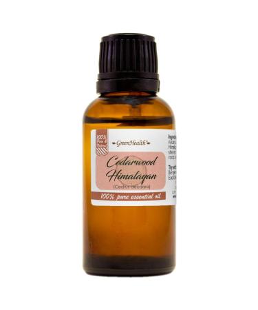 Cedarwood Himalayan Essential Oil - 1 fl oz - 100% Pure Essential Oil - GreenHealth