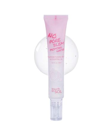 Touch in Sol Liquid Primer 1.01 fl.oz   Boost Hydration before Makeup -Beautiful Radiant Glow Skin - With Damask Rose Oil and Water   Multi Oil for Face  Nails and Hair  No Pore Blem Priming Water - Buy Online on GoSupps.com