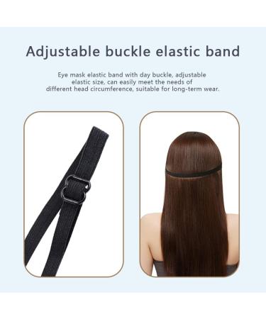 2PCS Adjustable Eye Patches for Adults & Kids - Black Eye Patch for Amblyopia & Lazy Eye | Comfortable Glasses Fit - Buy Online on GoSupps.com