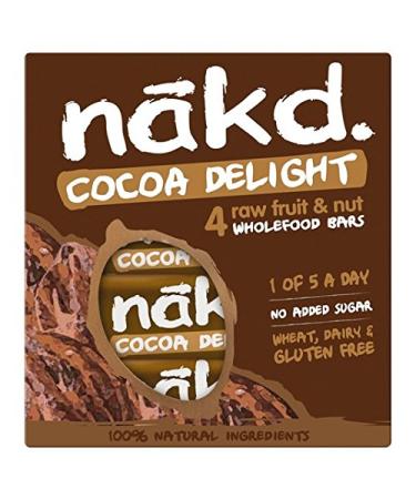 Nakd Nakd Free from Cocoa Delight 4 x 35 g