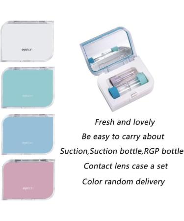 Buy Scleral Lens Case & Remover Set | RGP Hard Contact Lens Care Storage Box - Portable Semi-Claral Design - Buy Online on GoSupps.com