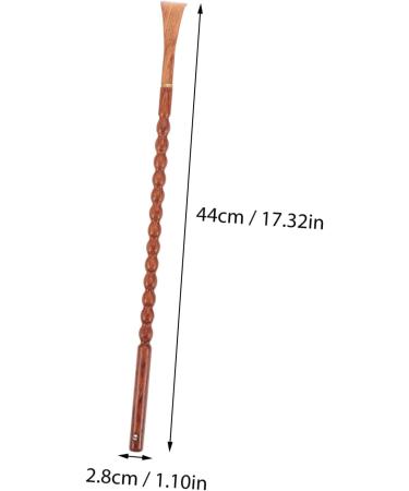 TOVINANNA 2 STK Wooden Back Scratcher - Wenge Massage Tool for Portable Relaxation - International Shipping Available - Buy Online on GoSupps.com