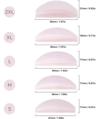 Eyelashes Rods Silicone Eyelash Pads Silicone Eyelash Perm Curler Makeup Tools for Lash Perm Kit Self Adhesive Stick Reusable Soft Lifting Salon DIY Makeup Beauty Tool - Buy Online on GoSupps.com