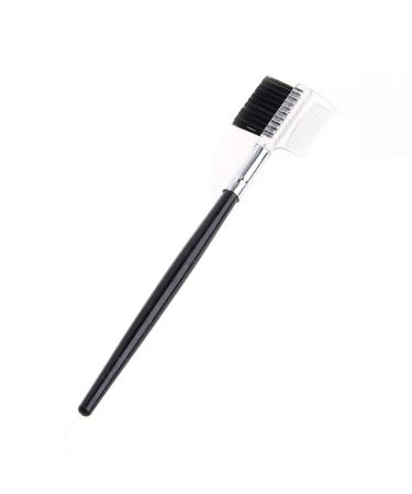 lfdhcn 2 in 1 Comb Brush Eyelash Eyebrow Cosmetic Makeup Eyelash Extension
