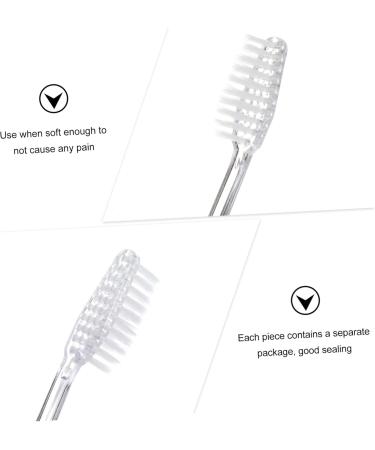 Gleavi 30ct Disposable Toothbrushes for Toddlers - Soft Manual Toothbrush Set Perfect for Travel & Outdoor Use - Assorted Colors - Buy Online on GoSupps.com