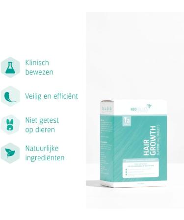 Neofollics Beard Growth Supporting Tablets Beard growth tablets for men With biotin EGCG and natural DHT blockers Supports fuller stronger and thicker beard growth 60 pieces - Buy Online on GoSupps.com