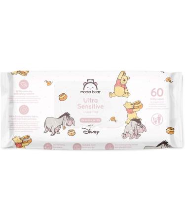 Buy Mama Bear Disney Ultra Gentle Baby Wipes - Unscented 1080 Count (18 Packs of 60) | International Shipping Available - Buy Online on GoSupps.com