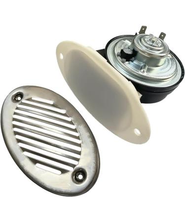 CLINK 316 Stainless Steel Marine Boat Horn | Hidden Flush Mount 12V 5190512 - Buy Online on GoSupps.com