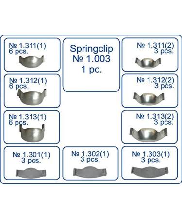 MOVALY 100Pcs Dental Sectional Contoured Metal Matrices Kit for Teeth Fixing - Buy Online on GoSupps.com
