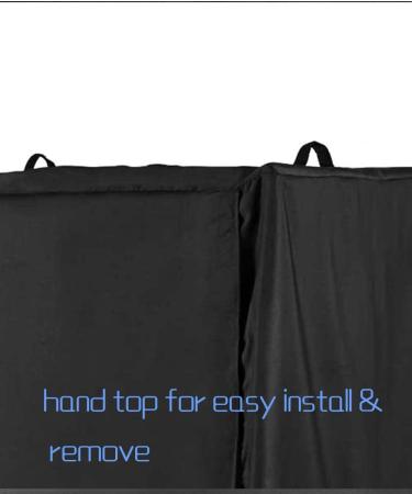 Perfitel Universal Bird Cage Cover - Black-Out Durable Breathable Washable Material - Buy Online on GoSupps.com