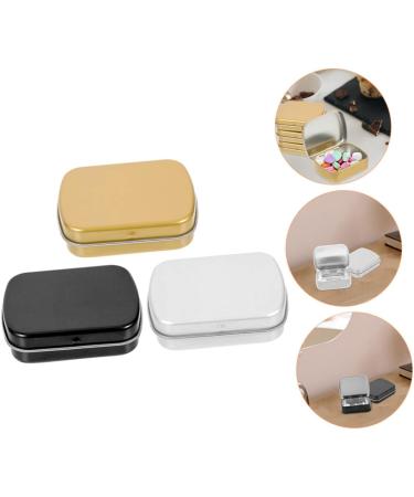 SOESFOUFU 15pcs Mini Tin Box Iron Containers Small Objects Organizer Wedding Candy Tins Cream Case Iron Candy Cans Iron Storage Boxes Small Iron Can Iron Organizer Small Tins with Lids - Buy Online on GoSupps.com