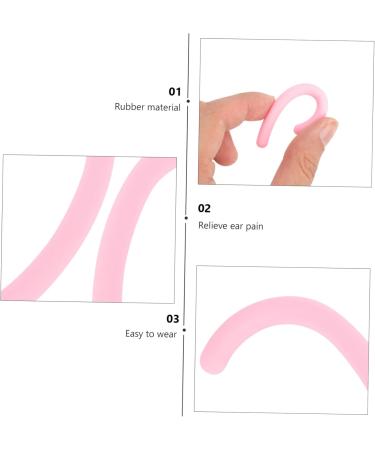 Buy Solustrie 10 Pair Anti-Snag Ear Brackets & Silicone Ear Pads for Glasses - Perfect Mask Accessories - Buy Online on GoSupps.com