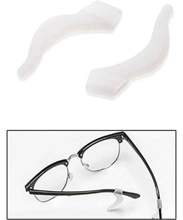 Amagogo Non-Slip Eyeglass Ear Grip Hook - Comfortable Transparent Accessories for Fashion Eyewear - Buy Online on GoSupps.com