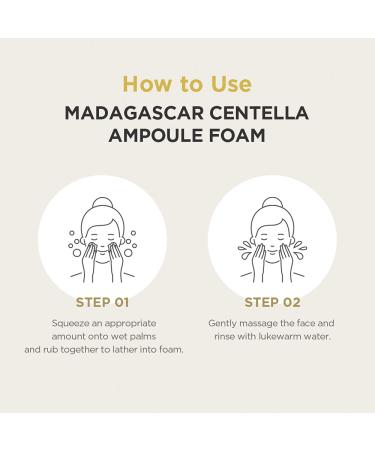 SKIN1004 Madagascar Centella Ampoule Foam 4.22 fl.oz | Low pH Natural Cleanser with Coconut Surfactant | EWG Green Grade - Buy Online on GoSupps.com