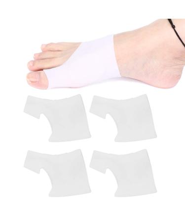Ymiko Hallux Valgus Corrector 2 Pairs - Orthopedic Bunion Splint and Toe Separator (White) - Buy Online on GoSupps.com