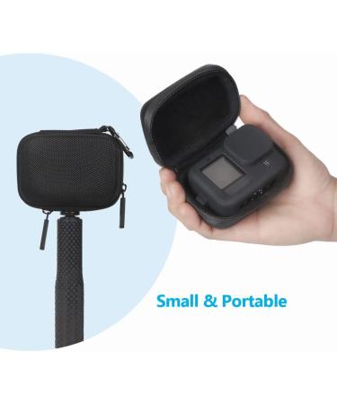 JSVER Hard Shell Carrying Case for GoPro Hero 10/11/9/8/7/6/5/4/3, Osmo Action, AKASO EK7000 - Black - Buy Online on GoSupps.com