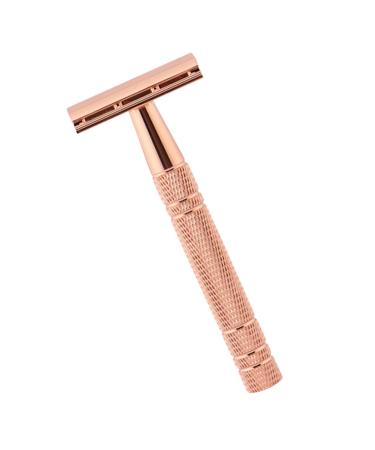 Minkissy razor ladies razor to shave the face double razor men razor personal razor Miss Metal Metal handle made of aluminum