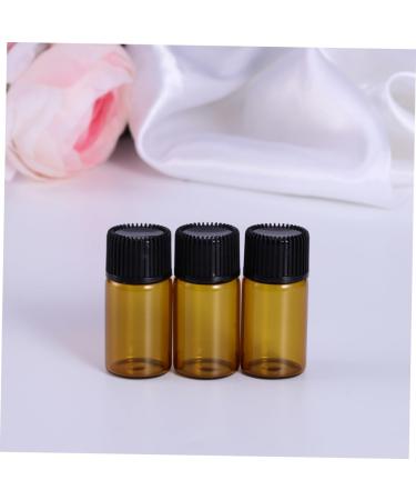 Housoutil 9pc Makeup Travel Containers Terrarium Glass Containers Toiletry Travel Containers Travel Containers for Liquids Tiny Empty Mini Terrarium Mini Glass Jars Essential Oil - Buy Online on GoSupps.com