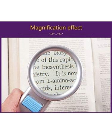 20x Led Glass Handheld Illumination Magnifier Optics HD Glass Lens for Elderly Children Reading Maintenance Identification Needlework Repair Made in China - Buy Online on GoSupps.com
